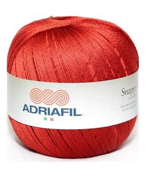 Adriafil Snappy Ball cotone egiziano mercerizzato al 100% 250gr colore Rugine 45