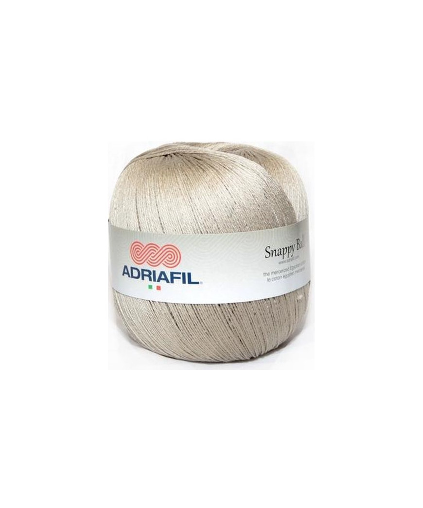 Adriafil Snappy Ball cotone egiziano mercerizzato al 100% 250gr colore Corda 46