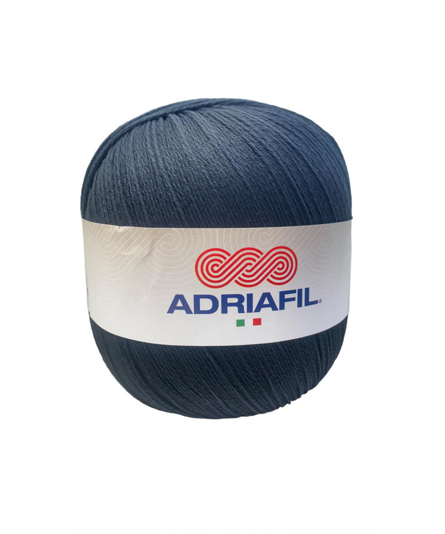 Adriafil Snappy Ball cotone egiziano mercerizzato al 100% 250gr Nero n°60