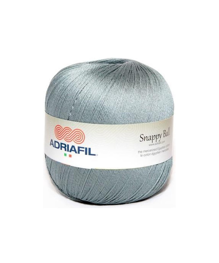 Adriafil Snappy Ball cotone egiziano mercerizzato al 100% 250gr colore  Grigio 68