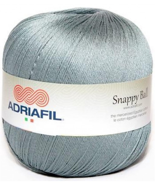 Adriafil Snappy Ball cotone egiziano mercerizzato al 100% 250gr colore  Grigio 68