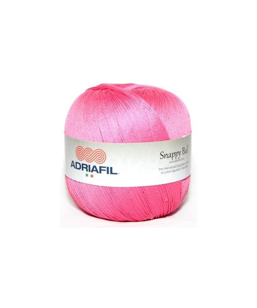 Adriafil Snappy Ball cotone egiziano mercerizzato al 100% 250gr colore Fuxia 70