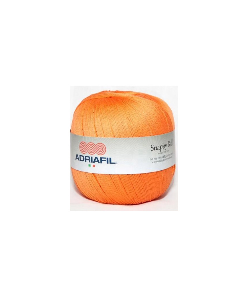 Adriafil Snappy Ball cotone egiziano mercerizzato al 100% 250gr colore  Arancio 92