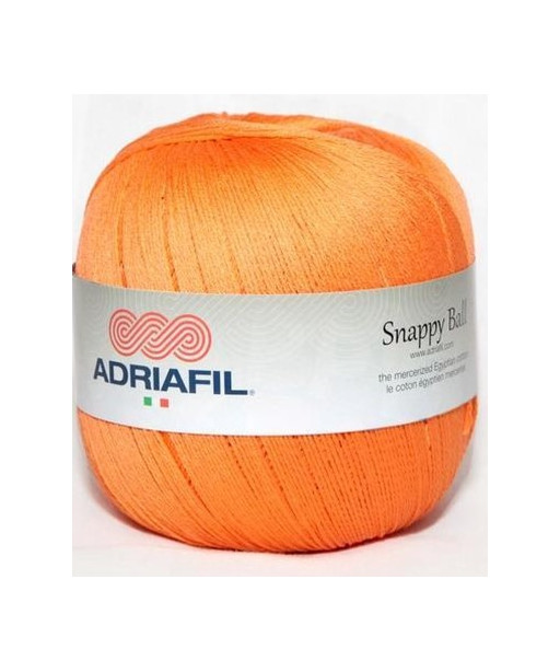 Adriafil Snappy Ball cotone egiziano mercerizzato al 100% 250gr colore  Arancio 92