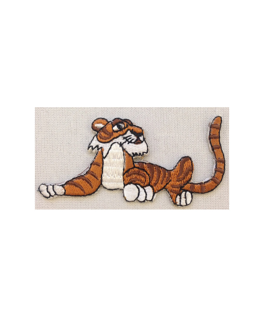 APPLICAZIONE TERMOADESIVA TIGRE