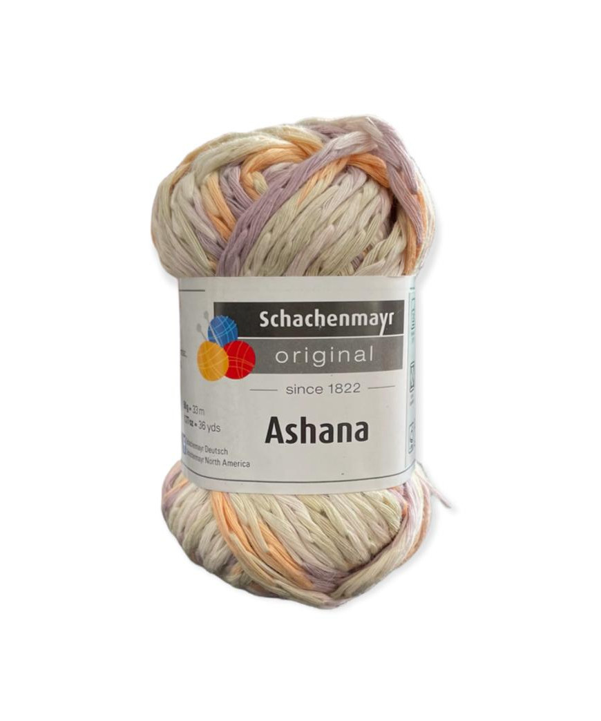 Gomitolo cotone Ashana 50gr, mix beige N°85