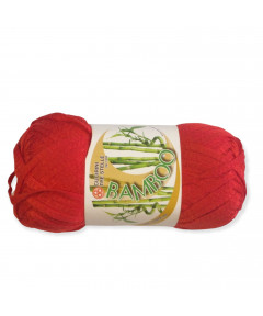 Gomitolo cotone Bamboo 50gr, ROSSO COL N°009