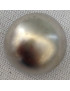 BOTTONE BOMBATO ARGENTO 17mm