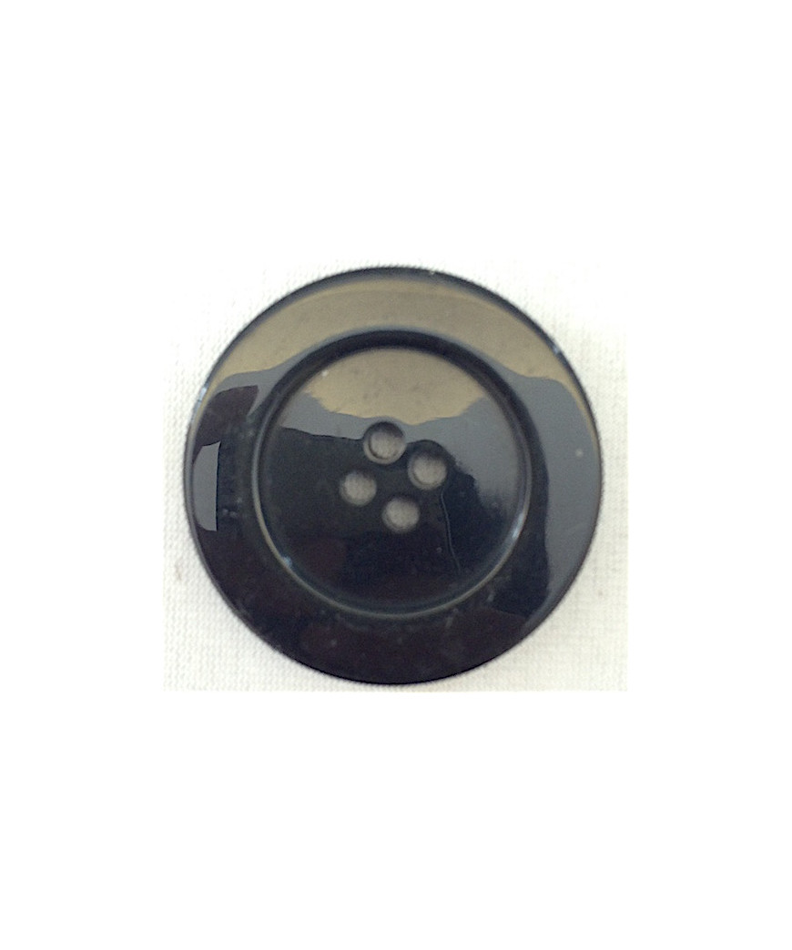 BOTTONE NERO PVC 45mm