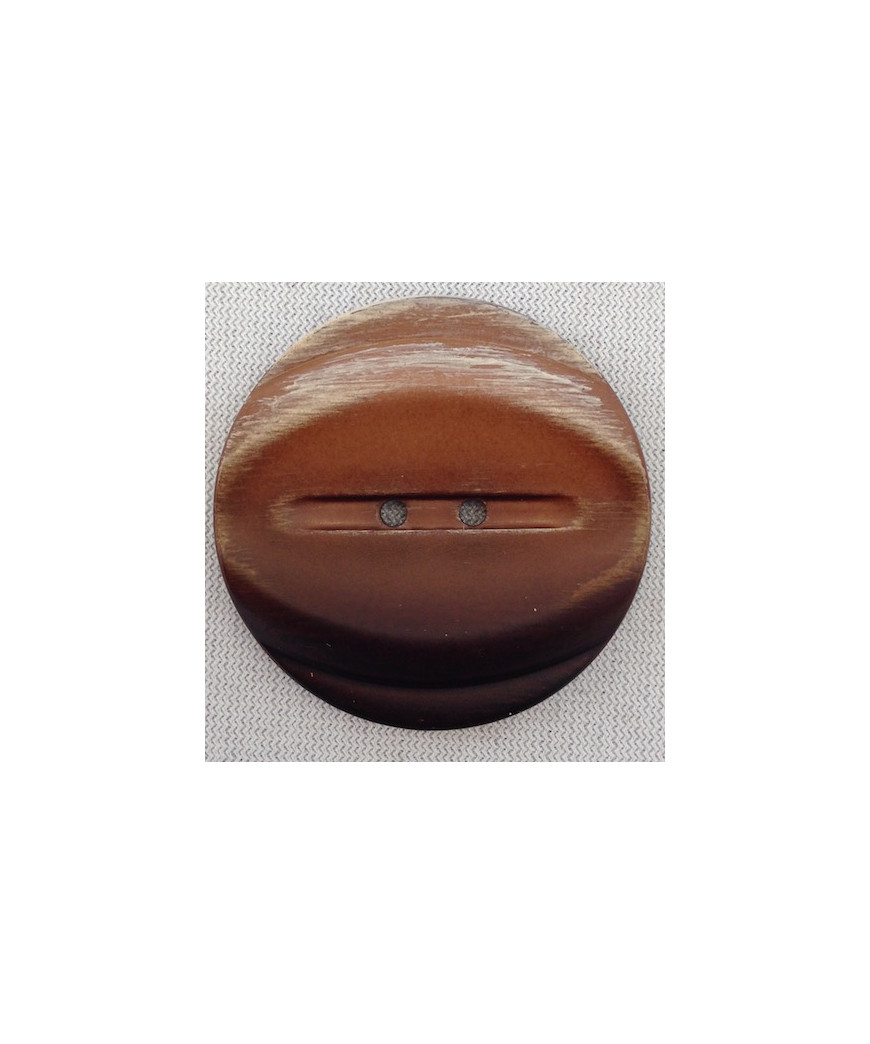 BOTTONE EFFETTO LEGNO PVC 37mm