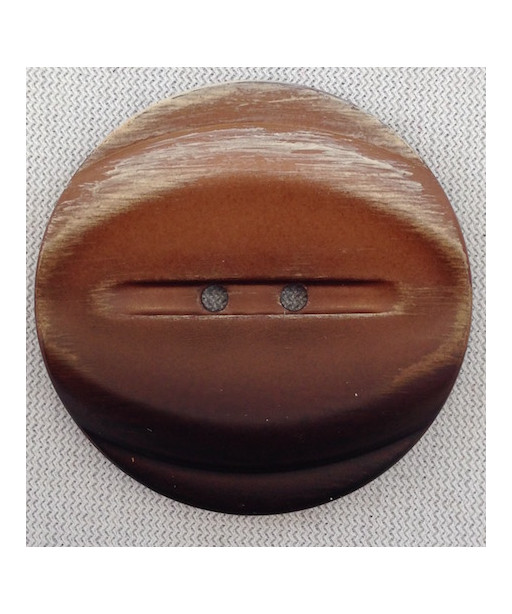 BOTTONE EFFETTO LEGNO PVC 37mm