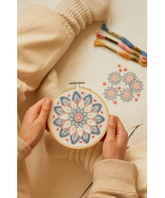 MIDFUL MAKING Mandala Meditativo - Duo Kit Punto Croce