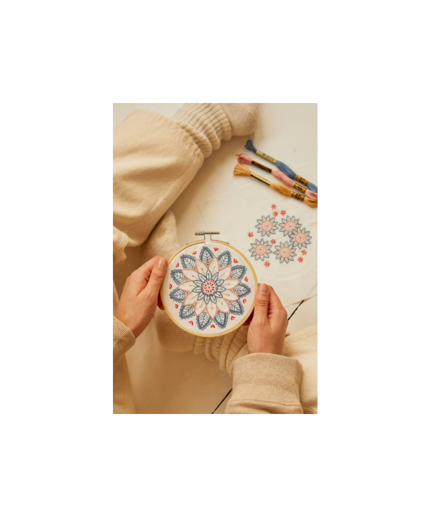 MIDFUL MAKING Mandala Meditativo - Duo Kit Punto Croce