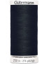 Cucitutto Filo Sintetico per Cucito Gutermann Colore Nero 250 Metri