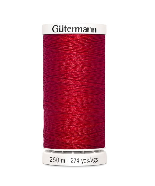 Cucitutto Filo Sintetico per Cucito Gutermann Colore Rosso 250 Metri