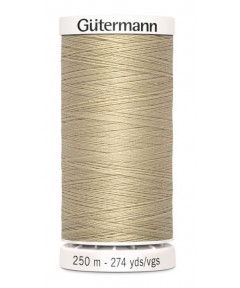 Cucitutto Filo Sintetico per Cucito Gutermann Colore Crema 250 Metri