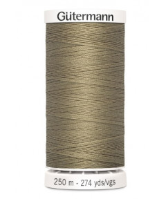 Cucitutto Filo Sintetico per Cucito Gutermann Colore Nocciola 250 Metri