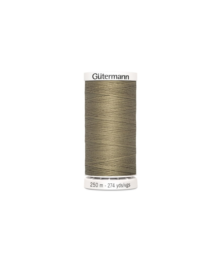 Cucitutto Filo Sintetico per Cucito Gutermann Colore Nocciola 250 Metri