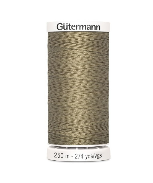 Cucitutto Filo Sintetico per Cucito Gutermann Colore Nocciola 250 Metri