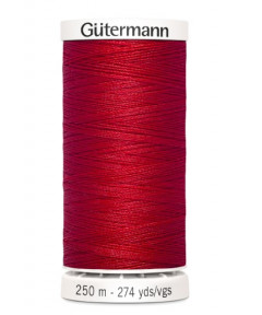 Cucitutto Filo Sintetico per Cucito Gutermann Colore Rosso 250 Metri