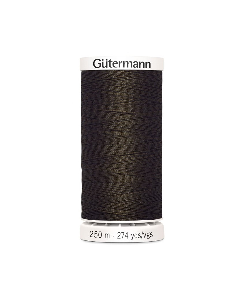 Cucitutto Filo Sintetico per Cucito Gutermann Colore Marrone 250 Metri