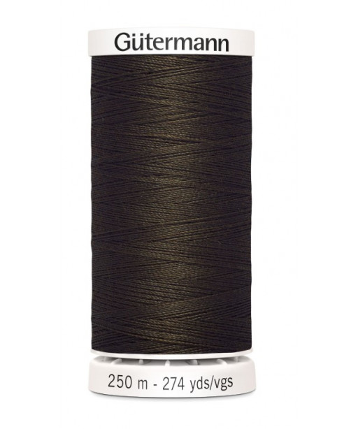 Cucitutto Filo Sintetico per Cucito Gutermann Colore Marrone 250 Metri