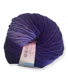 Gomitolo lana Caos 50gr, mix viola n°901