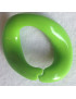 Anello Ovale Per Catene e colane In PVC Misura Cm 6 Colore Verde Mela