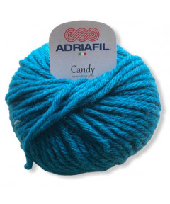 Gomitolo lana Adriafil Candy 100gr 100mt Colore Smeraldo n°51-Ferri Consigliato n°9