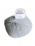 Gomitolo lana Adriafil Candy 100gr 100mt Colore Grigio Chiaro n°74-Ferri Consigliato n°9