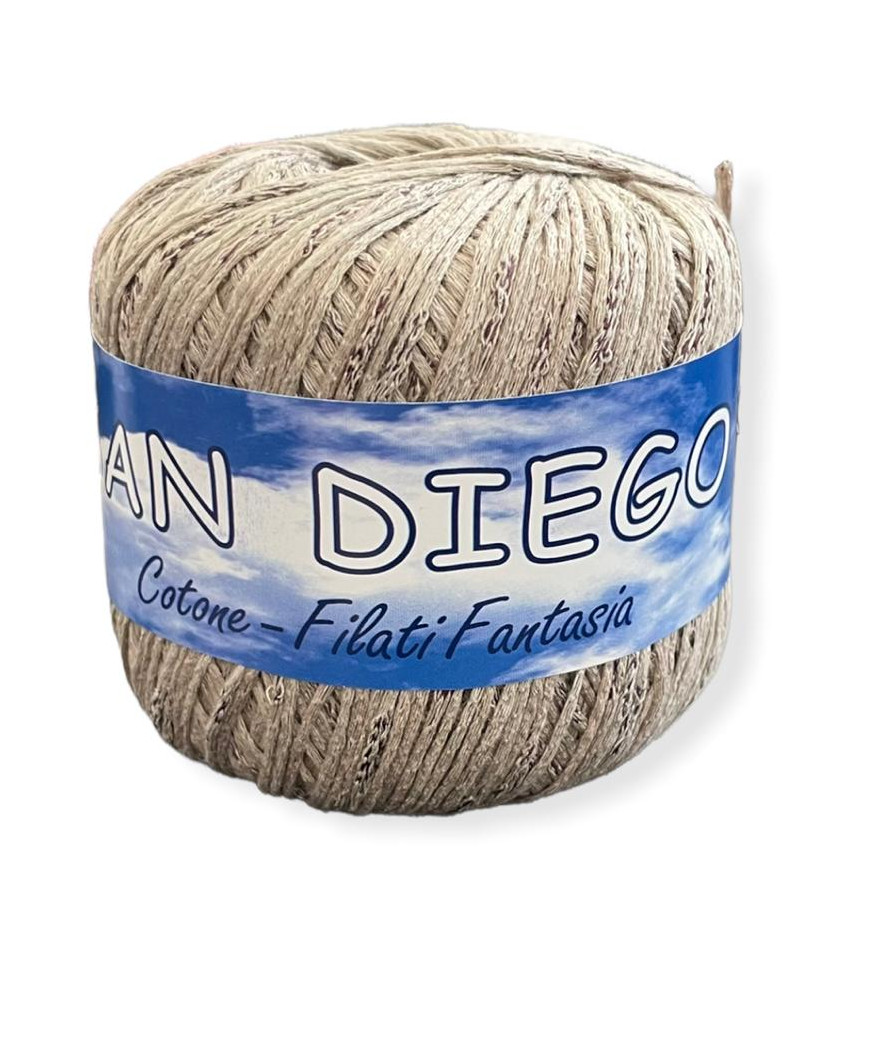 Gomitolo cotone San Diego 50gr, BEIGE n°89