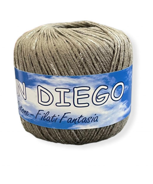 Gomitolo cotone San Diego 50gr, MARRONE n°90