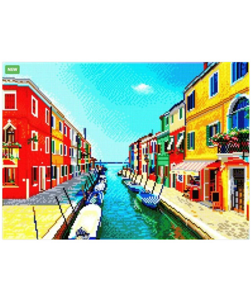 DIAMOND DOTZ diamond painting kit Italian Summer| SQUARE |