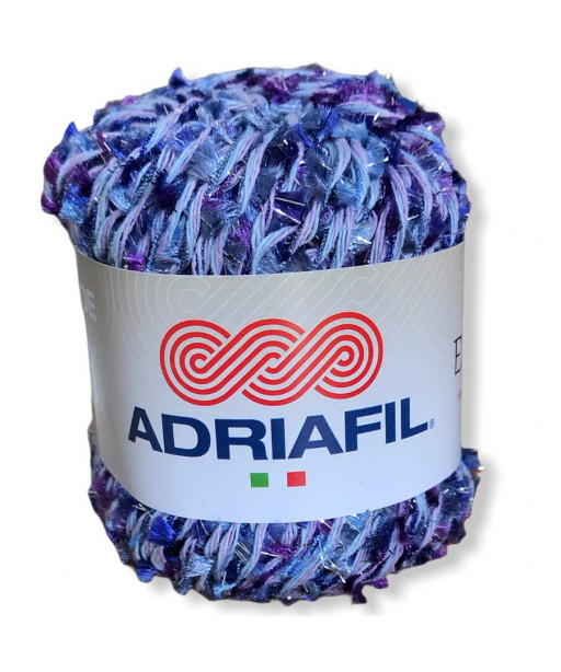 Fialto Gomitolo cotone Adriafil energia 50gr 70mt Colore Viola n°65 Ferri Consigliati n°5