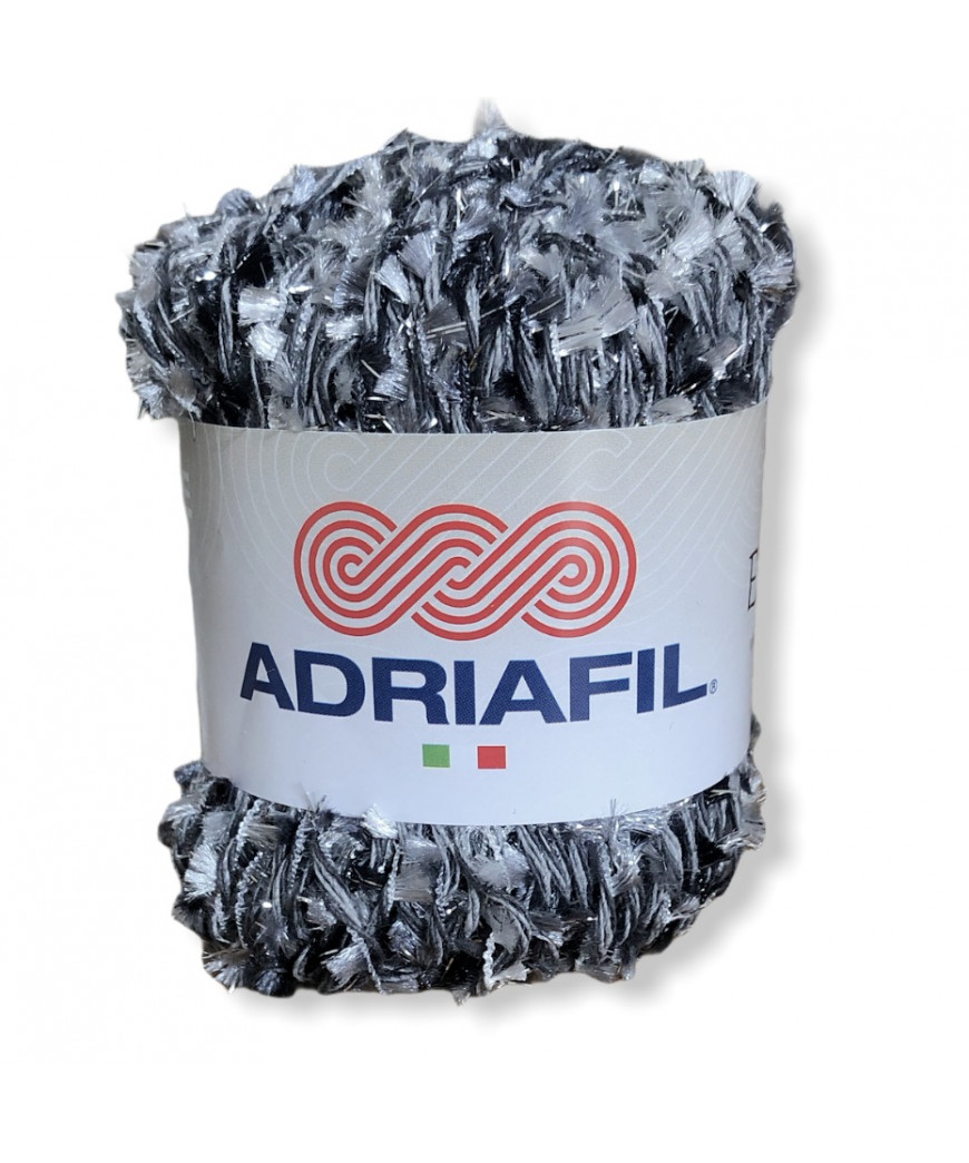 Fialto Gomitolo cotone Adriafil energia 50gr 70mt Colore Grigio n°67 Ferri Consigliati n°5