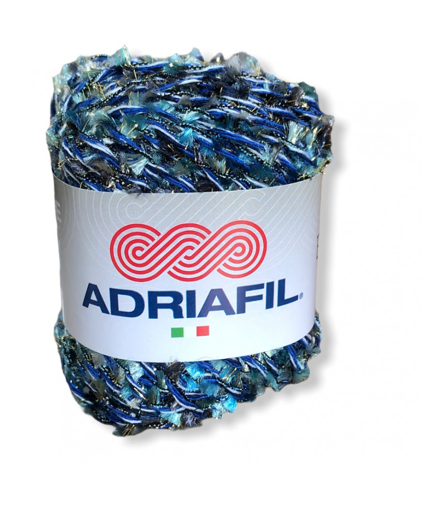 Fialto Gomitolo cotone Adriafil energia 50gr 70mt Colore Turchese n°69 Ferri Consigliati n°5