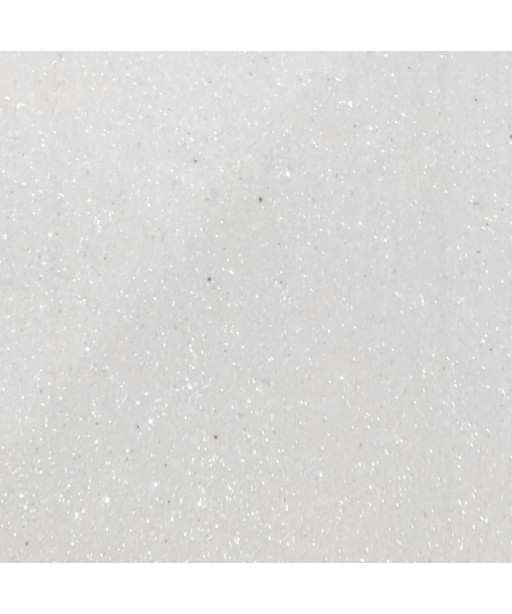 Foglio Gomma Crepla Eva Foam Glitter 400x600x2mm Bianco
