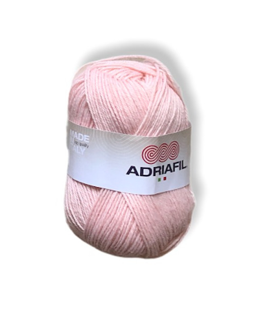 Filato Gomitolo Filobello 50gr 150mt-Colore Rosa Baby °03 Ferri consigliati n°4