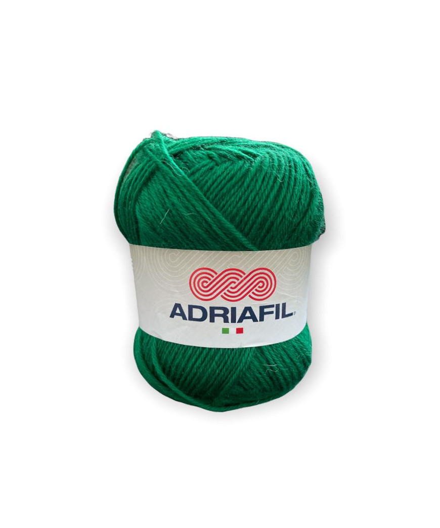 Filato Gomitolo Filobello 50gr 150mt-Colore Verde°25 Ferri consigliati n°4