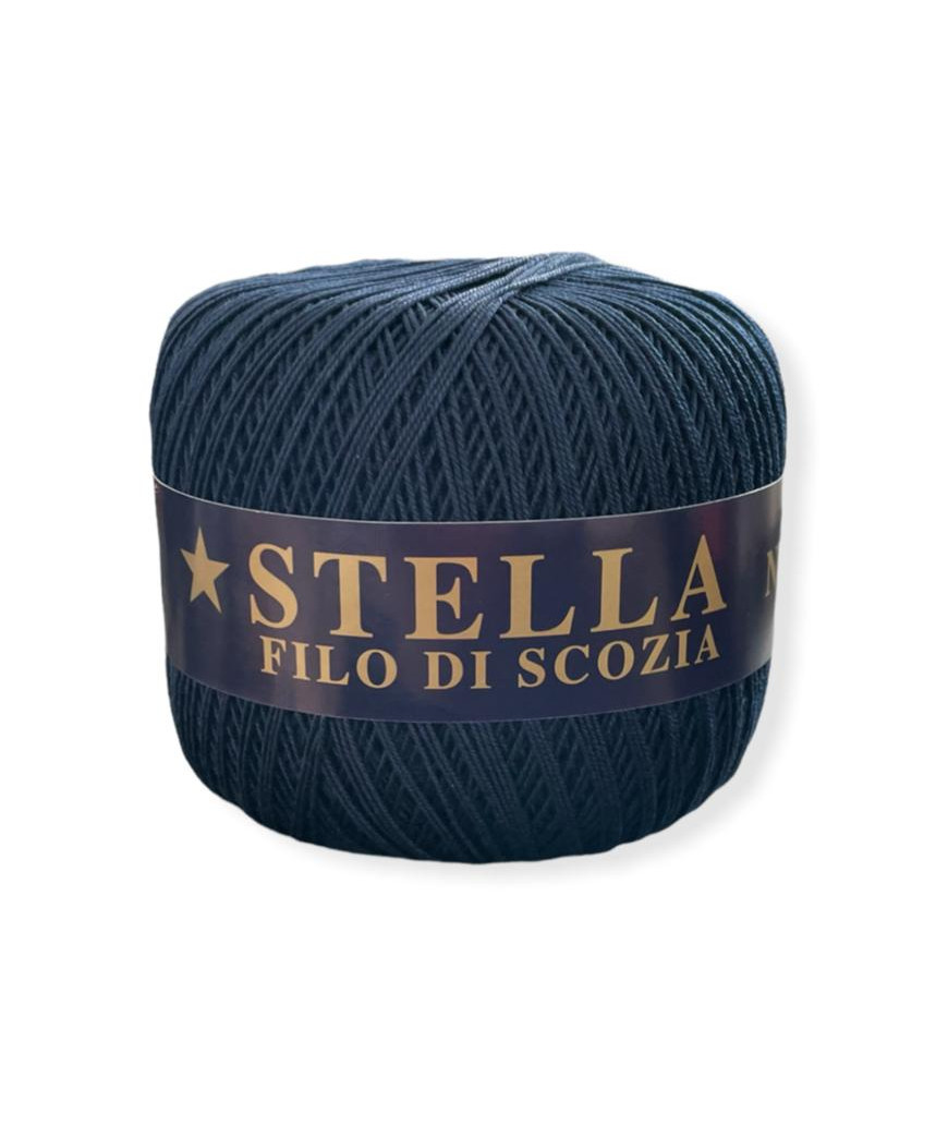 Gomitolo Filo di Scozia Stella 100% Puro Cotone N°8/3 Arancione n°19