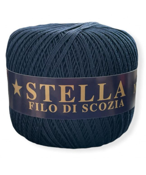 Gomitolo Filo di Scozia Stella 100% Puro Cotone N°8/3 Arancione n°19