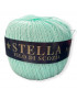 Gomitolo Filo di Scozia Stella 100% Puro Cotone N°8/3 verde acqua n°57