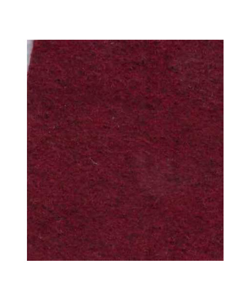 Feltro Tinta Unita Spessore 3mm 50x100cm Rosso Rubino Melange