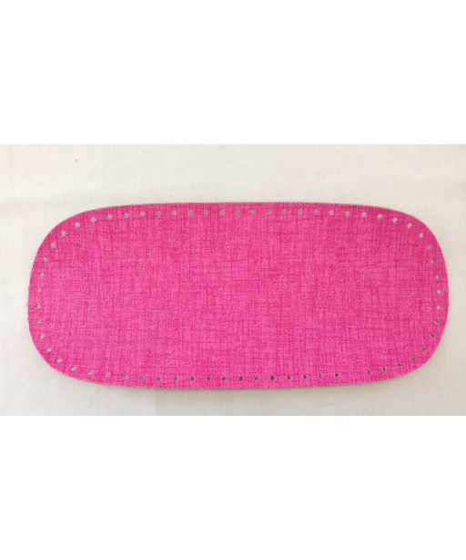 FONDO PER BORSA 40x17cm COL TESSUTO EFFETTO JEANS FUXIA