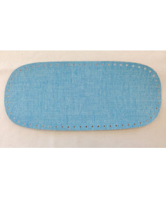 FONDO PER BORSA 40x17cm COL TESSUTO EFFETTO JEANS AZZURRO