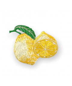 Applicazione termoadesiva frutta, 5,5x5,5cm/ca limoni