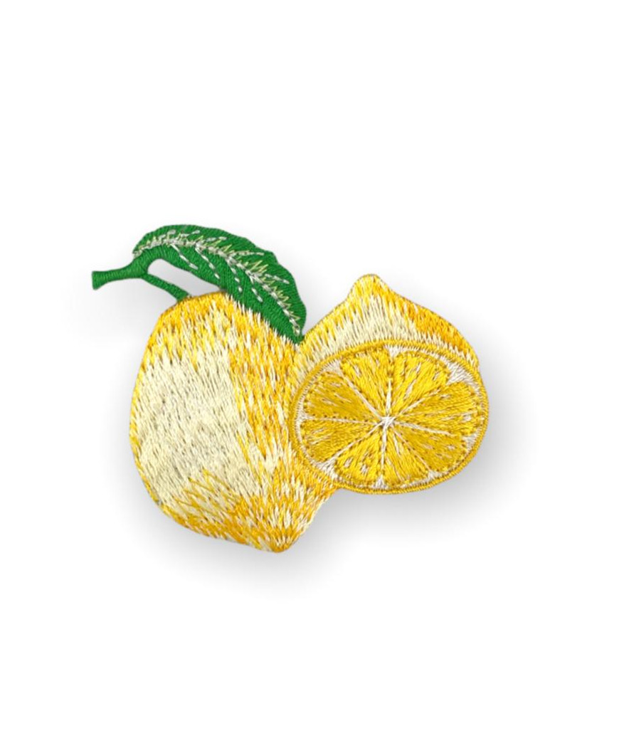 Applicazione termoadesiva frutta, 5,5x5,5cm/ca limoni