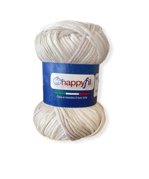 Gomitolo cotone Happy Mare 50gr, mix beige n° 51