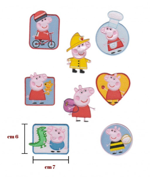 Applicazione Termoadesiva Originale Peppa Pig