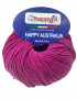 Fialto Gomitolo Lana "Happy Australia" 50gr 150mt colore Ciclamino n°701 - Ferri Consigliati n°4,5/5